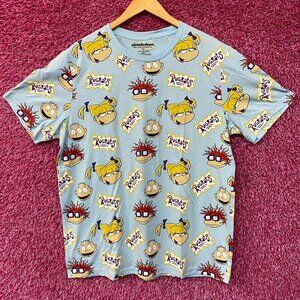 Nickelodeon Rugrats Big Head Cast T-Shirt Size Extra Large